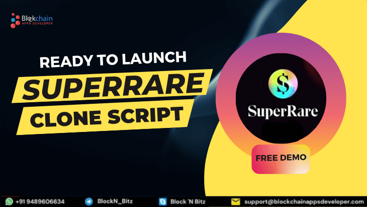 SuperRare Clone Script To Start NFT Art Marketplace Like SuperRare