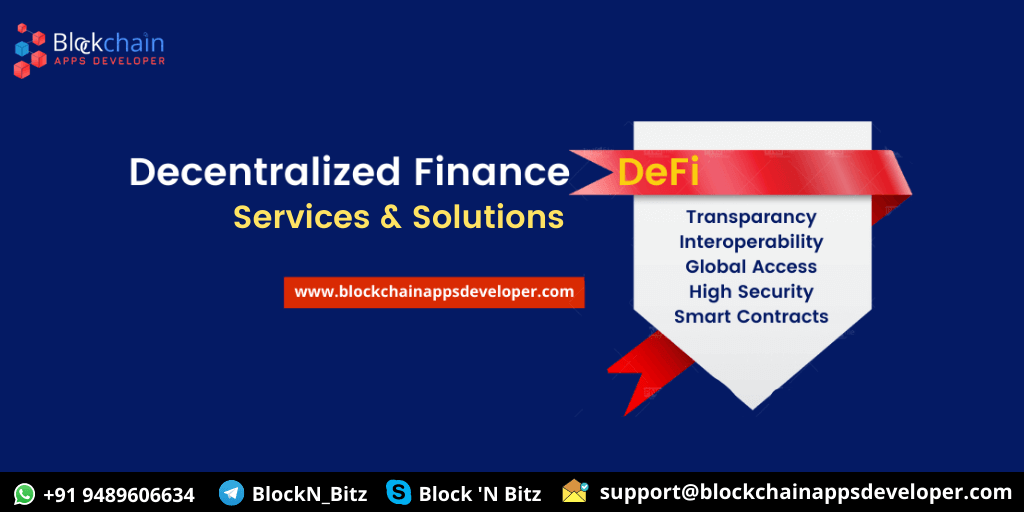 Decentralized Finance DeFi Development Services & Solutions
