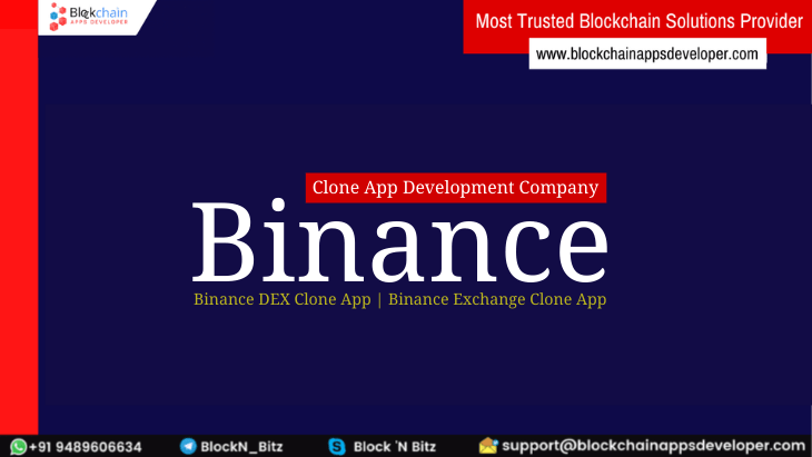 Binance Clone App Development - Build Your Profitable Crypto Exchange Mobile App Similar To Binance App Today!