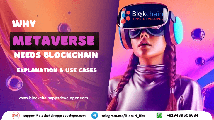 Why Metaverse Needs Blockchain: Explanation & Use Cases
