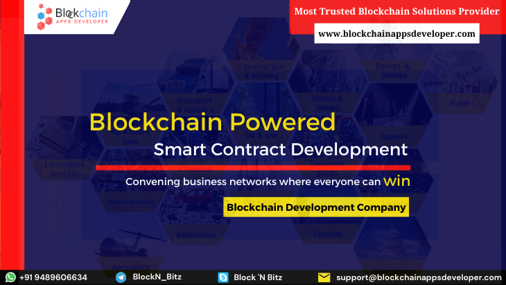 Blockchain Powered Smart Contract Development Services