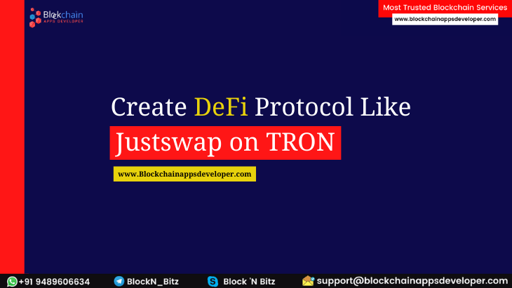 HOW TO BUILD A DECENTRALIZED EXCHANGE PROTOCOL FOR AUTOMATED LIQUIDITY PROVISION ON TRON LIKE JUSTSWAP?