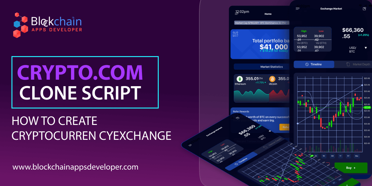 Crypto.com Clone Script To launch Web3 Powered Crypto Exchange