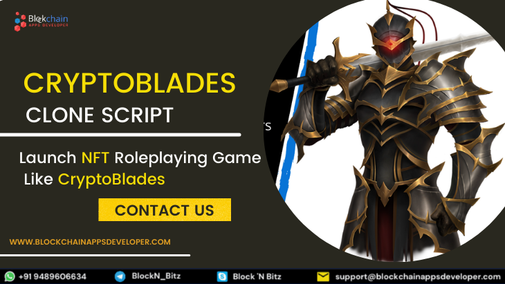 Cryptoblades Clone Script To Launch NFT Role-Playing Game like Cryptoblades