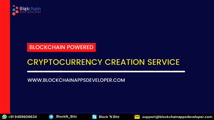 Cryptocurrency Creation Service - Create your Currency on Crypto