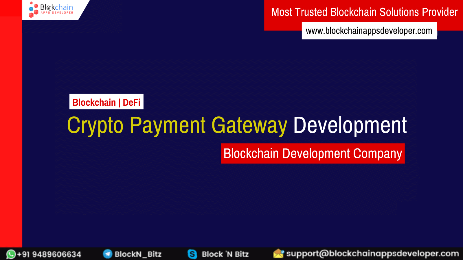 Cryptocurrency Payment Gateway Development Services Company