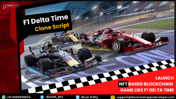 F1 Delta Time Clone Script To Create NFT Car Racing Game