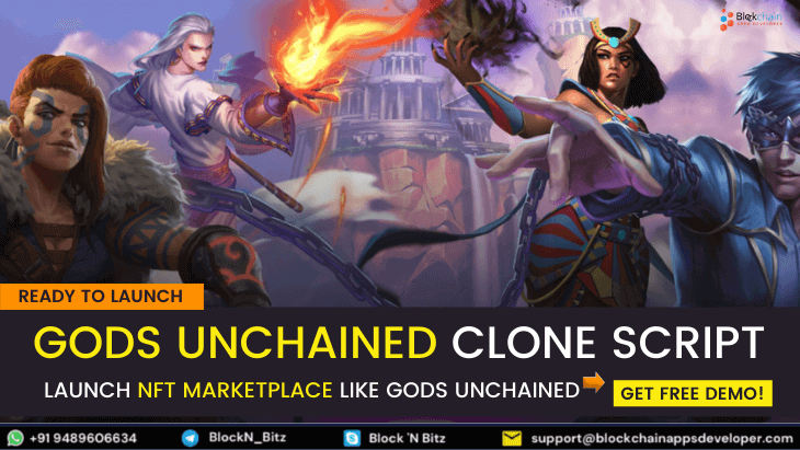 Gods Unchained Clone Script To Launch NFT Trading Card Game
