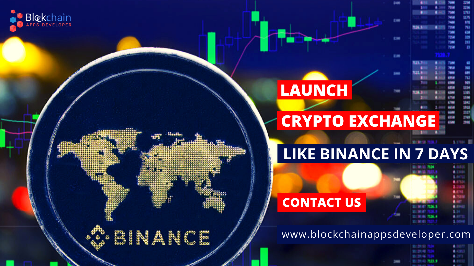 Launch Cryptocurrency Exchange Like Binance in 7 Days