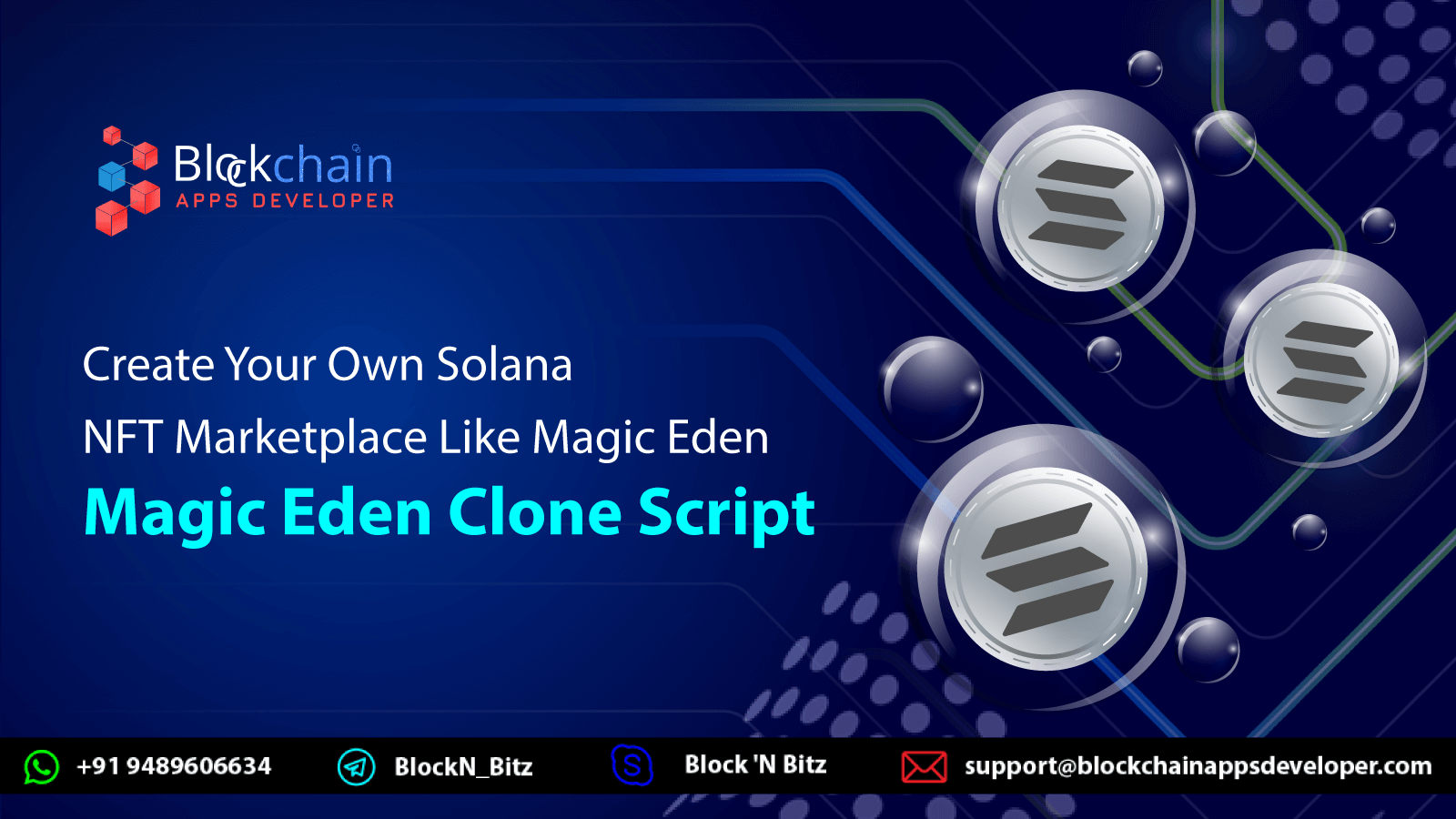 Create Your Own Solana NFT Marketplace With Magic Eden Clone Script