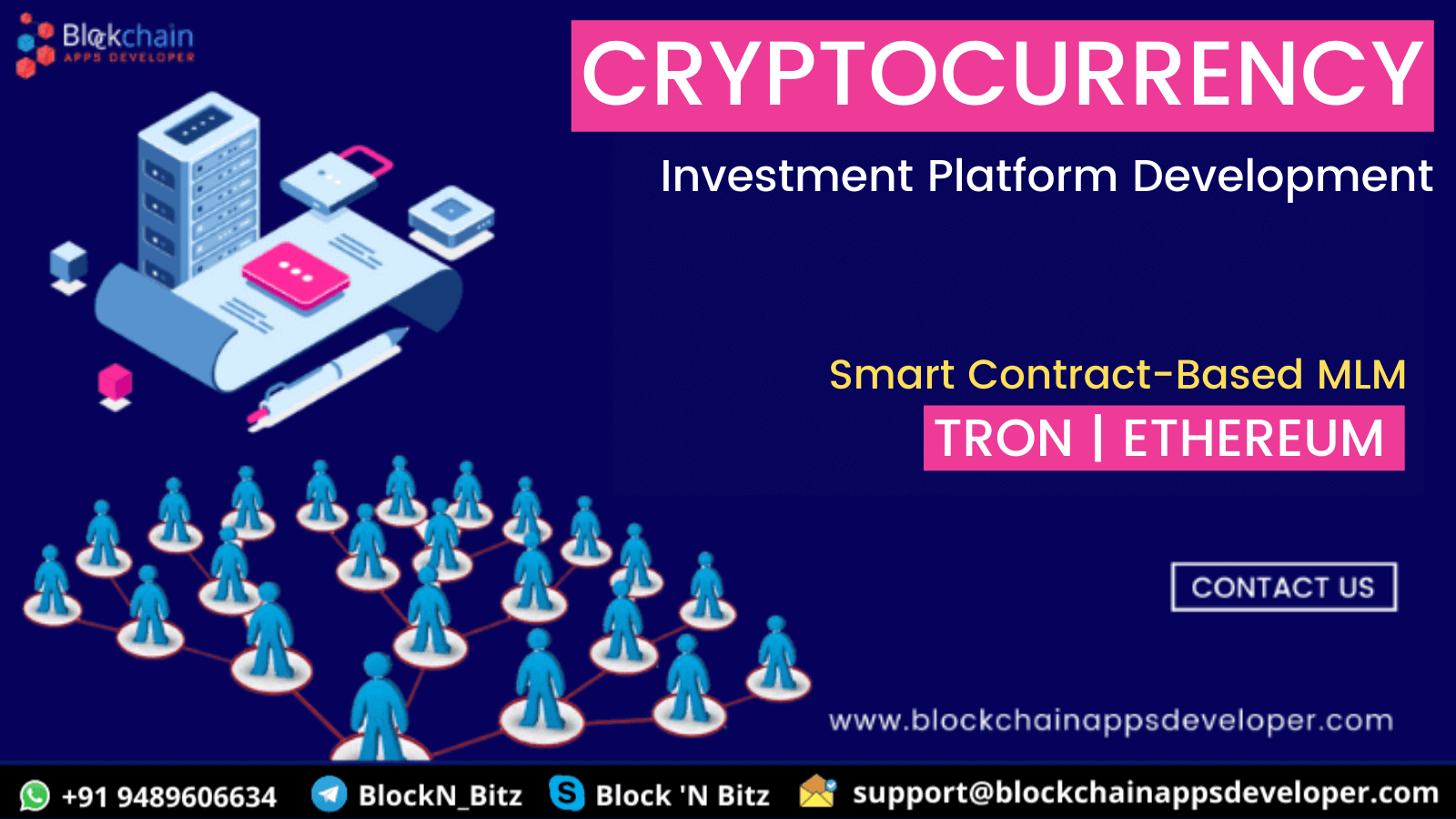 WHY DO YOU NEED TO DEVELOP A SMART CONTRACT-BASED MLM & INVESTMENT PLATFORM ON ETHEREUM / TRON NETWORK?