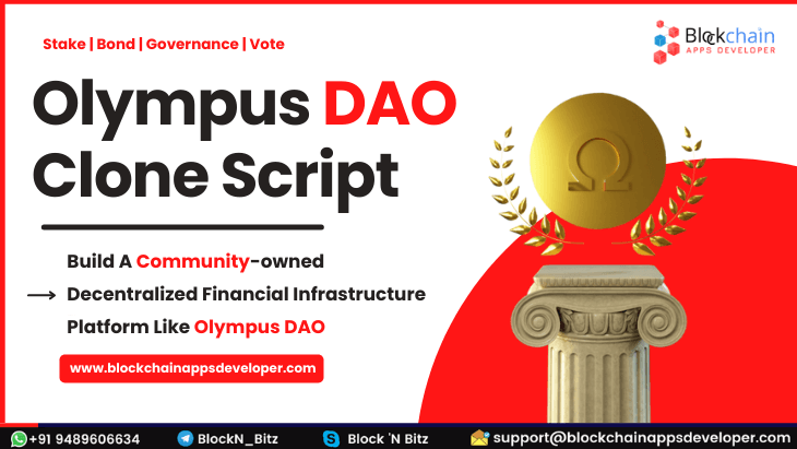 Olympus DAO Clone Script To Build DeFi Platform Like Olympus DAO