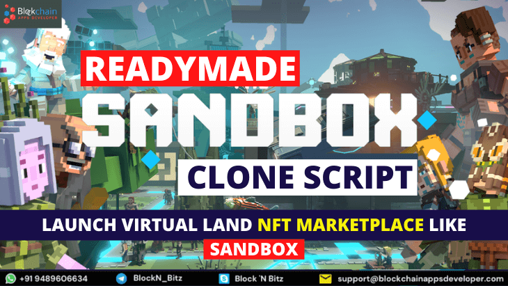 Sandbox Clone Script To Build Virtual Land NFT Marketplace