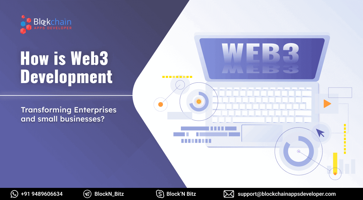Transform Your Enterprises and Small Businesses With Our Mission-Driven Web3 Development